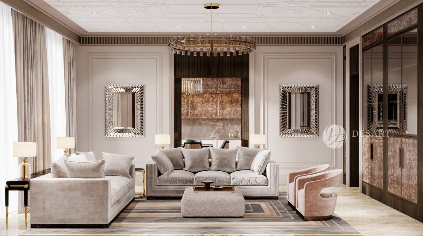 Проект квартиры в ЖК Knightsbridge Private Park | десарт